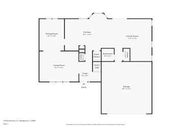 Floor plan 2 for 134 Brookwood Ln E