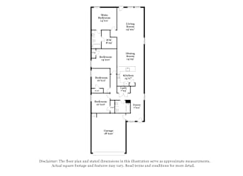 Floor plan 1 for 134 Pasadena Pl