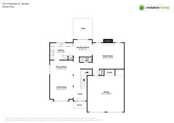 Floor plan 1 for 1341 Pinebreeze Ct
