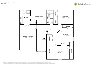 Floor plan 2 for 1341 Pinebreeze Ct