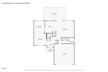 Floor plan 1 for 13410 Kibworth Ln