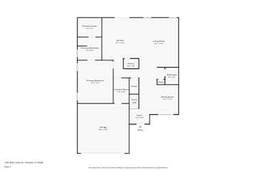Floor plan 1 for 1342 Bella Coola Dr