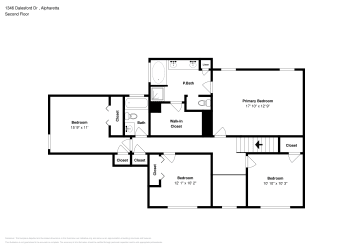 Floor plan 2 for 1346 Dalesford Dr