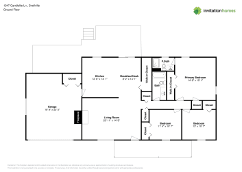 Floor plan 1 for 1347 Candlelite Ln
