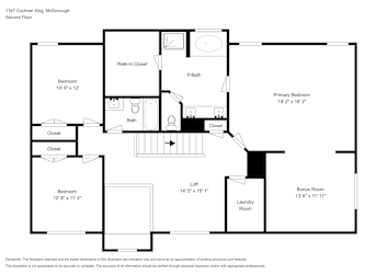 Floor plan 2 for 1347 Cochran Xing