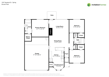 Floor plan 1 for 1347 Havelock Dr