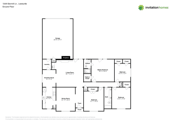 Floor plan 1 for 1349 Glenhill Ln