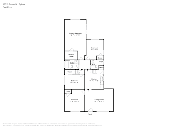 Floor plan 1 for 13515 Raven St