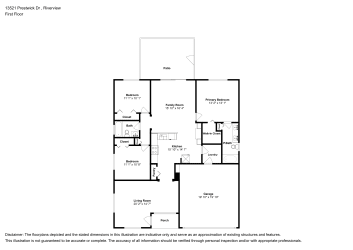 Floor plan 1 for 13521 Prestwick Dr