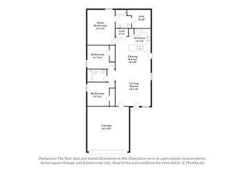 Floor plan 1 for 13522 Pelican Crossing