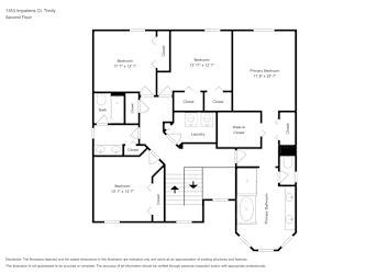 Floor plan 2 for 1353 Impatiens Ct