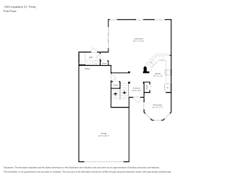 Floor plan 1 for 1353 Impatiens Ct