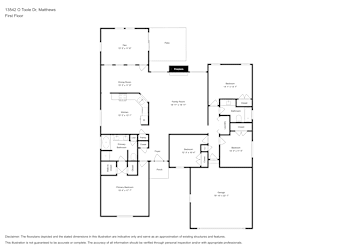 Floor plan 1 for 13542 O Toole Dr