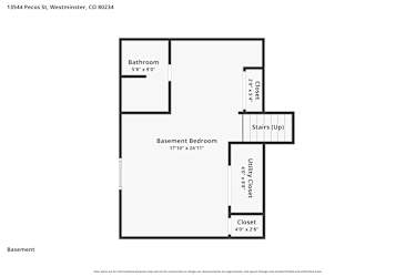 Floor plan 1 for 13544 Pecos St