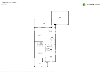 Floor plan 1 for 13549 N 152nd Dr