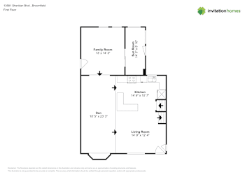 Floor plan 2 for 13581 Sheridan Blvd
