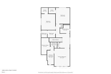 Floor plan 2 for 13583 Arriba Dr