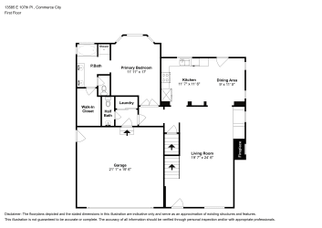 Floor plan 2 for 13585 E 107th Pl