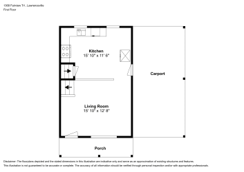 Floor plan 2 for 1368 Fairview Trl