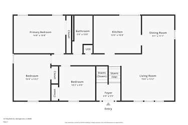 Floor plan 2 for 137 Mayfield Dr