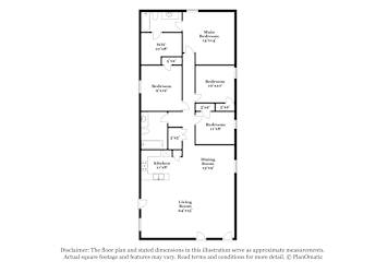 Floor plan 1 for 13702 Bucket Wy