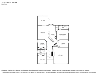 Floor plan 1 for 13723 Ogakor Dr