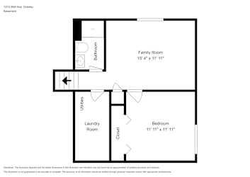 Floor plan 2 for 1374 56th Ave