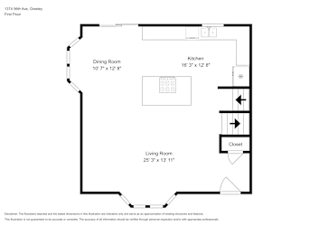 Floor plan 3 for 1374 56th Ave
