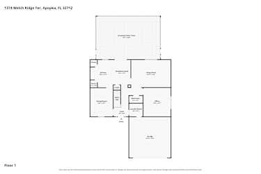 Floor plan 1 for 1374 Welch Ridge Ter
