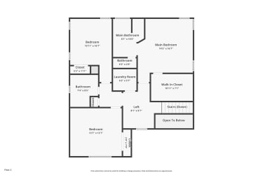 Floor plan 2 for 1375 S Moccasin Trl