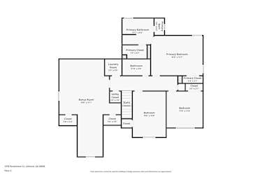Floor plan 2 for 1378 Persimmon Ct