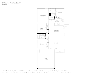 Floor plan 1 for 138 Pasadena Pl