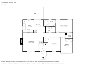 Floor plan 2 for 138 Whetstone Way