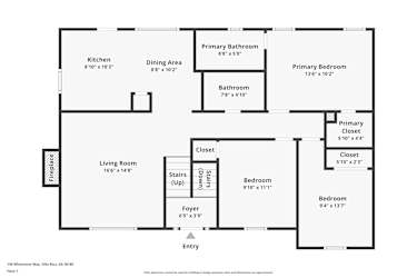 Floor plan 1 for 138 Whetstone Way