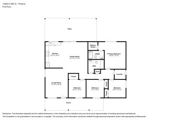 Floor plan 1 for 13826 N 38th Dr