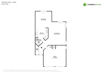 Floor plan 1 for 13857 SW 103rd Ln