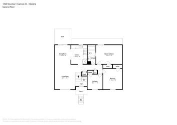 Floor plan 2 for 1393 Mountain Overlook Ct