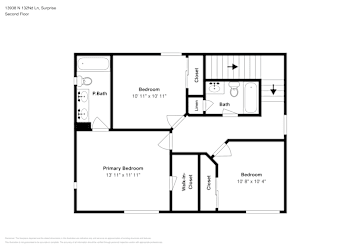 Floor plan 2 for 13938 N 132Nd Ln
