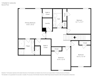 Floor plan 2 for 14 Bartlett Dr