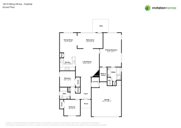 Floor plan 1 for 14013 Riding Hill Ave