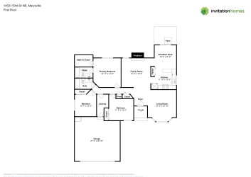 Floor plan 1 for 14021 53rd Dr NE