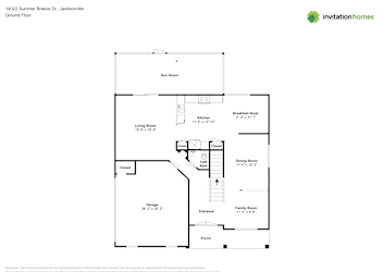 Floor plan 1 for 14022 Summer Breeze Dr