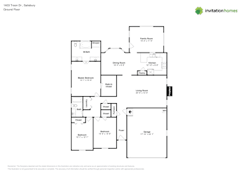 Floor plan 1 for 1403 Troon Dr