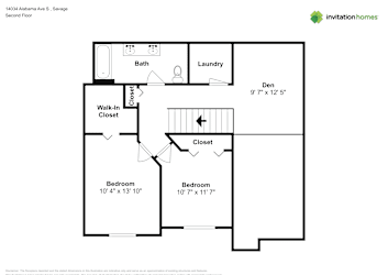 Floor plan 2 for 14034 Alabama Ave S