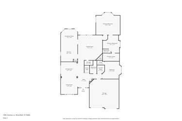 Floor plan 1 for 1406 Chateau Ln