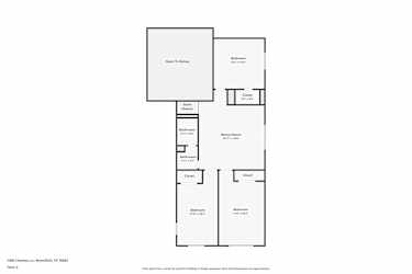 Floor plan 2 for 1406 Chateau Ln