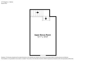 Floor plan 2 for 141 N Square Ln