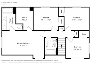 Floor plan 2 for 14101 80th Avenue Ct E