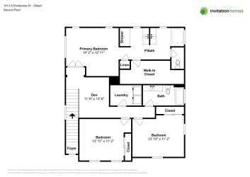 Floor plan 2 for 1413 S Ponderosa Dr