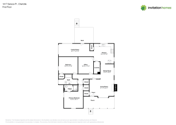 Floor plan 1 for 1417 Seneca Pl